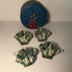 Pier One Shell Design Napkin Holders